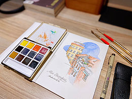 「Mini上海」速写-窗外风景
