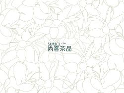 手绘花草茶包装设计&nbsp;手绘应用部分