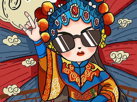 插画（个人主页-ZNDQzNDkzNzI=） - 创作习作 - 站酷设计师倩与千寻_Q原创素材 - 站酷ZCOOL