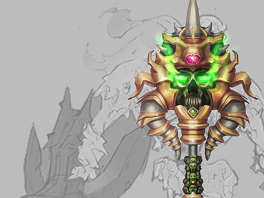 游戏道具-法杖设计