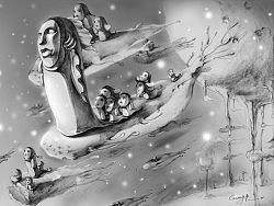 来自远方——插图