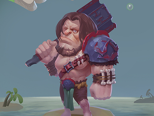 初级野蛮人设定