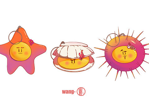ip 形象插画 《蛋黄》