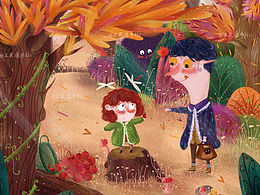 兒童插畫-小小作品分享給大家