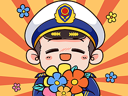 上海金山消防—蓝朋友阿金动态表情包