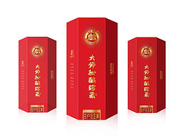 白酒包裝設計｜白水杜康｜大師秘釀珍藏酒
