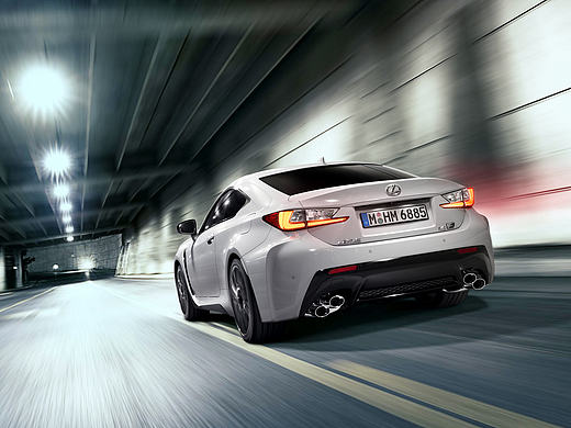 CGI Automotive photography -Lexus RC F