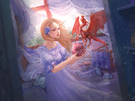 第一张小龙，存步骤啦（个人主页-ZMjE4MzEzOTI=） - 创作习作 - 站酷设计师真空球形小胡迪原创素材 - 站酷ZCOOL