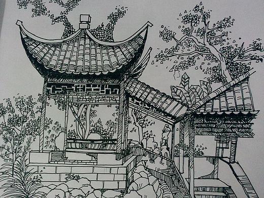 景观手绘（个人主页-ZMTg2MTk3NjQ=） - 景观设计 - 站酷设计师雪小年原创素材 - 站酷ZCOOL