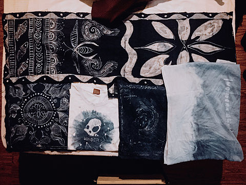 蜡染作品（个人主页-ZMzkxODk0MDA=） - 工艺品设计 - 站酷设计师HuoDou_LAB原创素材 - 站酷ZCOOL