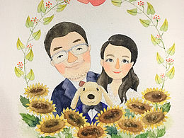 水彩插画