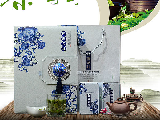 尚優(yōu)茶品西湖龍井產(chǎn)品頁（個人主頁-ZMTk4Nzk3MDA=） - 電商 - 站酷設(shè)計師一羽三水原創(chuàng)素材 - 站酷ZCOOL