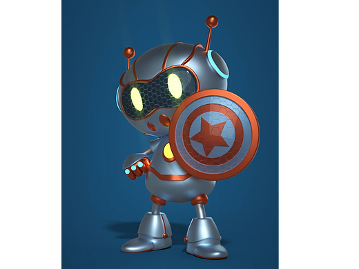 小小机器人走一波