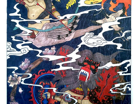 山海经-海外四经（个人主页-ZMzY2OTIxNDA=） - 创作习作 - 站酷设计师九怪先生原创素材 - 站酷ZCOOL