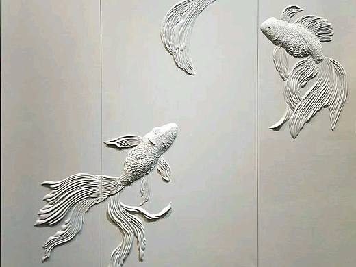 皮雕背景墙;刺绣背景墙;浮雕背景墙;镶嵌及车线背景墙