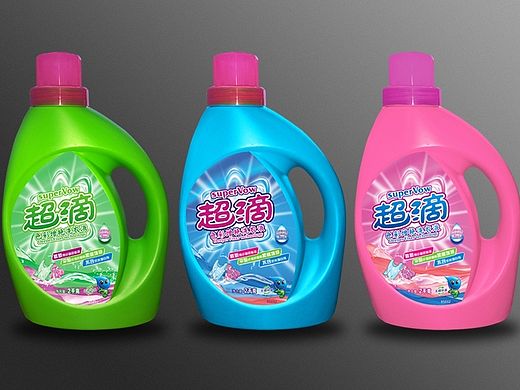 洗衣液包装标签