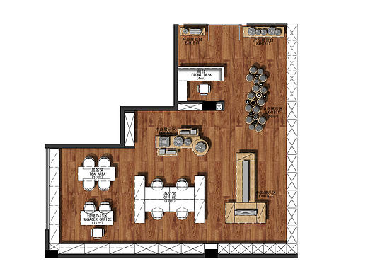 展厅空间的把控（个人主页-ZMjAyOTk4Mjg=） - 家装设计 - 站酷设计师崔二狗原创素材 - 站酷ZCOOL