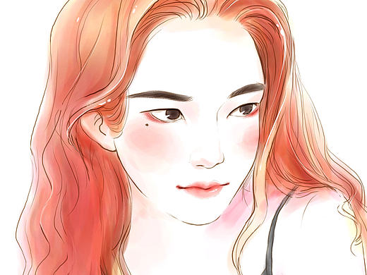 侧脸