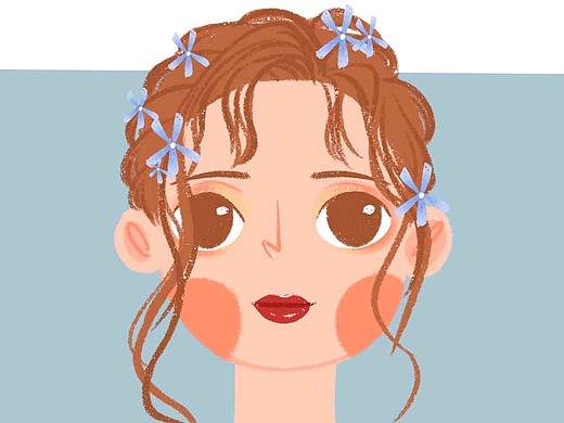 超可爱的简易小头像