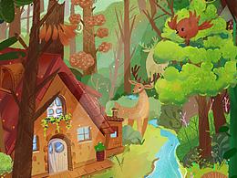 萵苣姑娘系列插畫