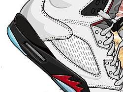 与品牌合作—Air jordan V