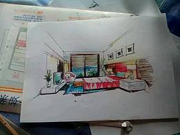 手绘室内效果图