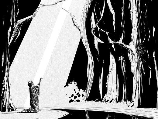 光（个人主页-ZNDY0MDc5ODA=） - 艺术插画 - 站酷设计师晴子q原创素材 - 站酷ZCOOL