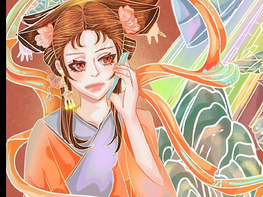 北京印象主题插画