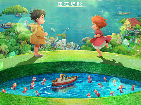 崖上的波妞海报