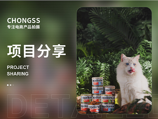 宠物产品摄影|宠叔叔  X  四月名罐头