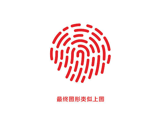 用 coreldraw x6 软件制作类似指纹的图形 