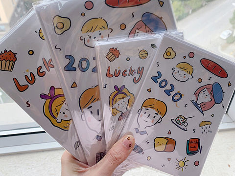 于小鱼周边/原创贴纸1