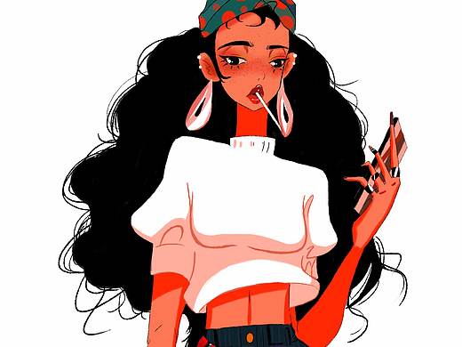 插畫頭像（個人主頁-ZNDQxNzg1MTY=） - 創(chuàng)作習(xí)作 - 站酷設(shè)計師肉肉不長肉原創(chuàng)素材 - 站酷ZCOOL