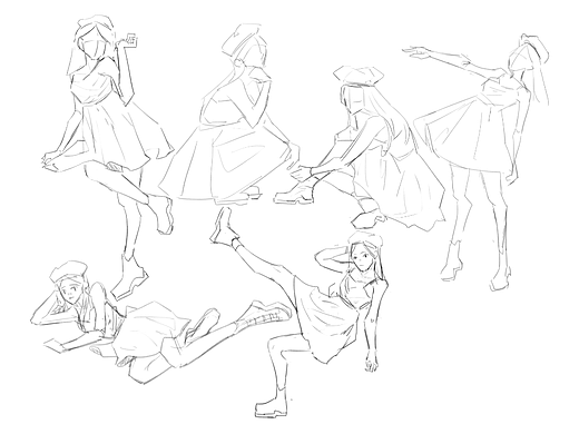 速寫(xiě)60天挑戰(zhàn)賽（個(gè)人主頁(yè)-ZNTkyNjc4ODg=） - 創(chuàng)作習(xí)作 - 站酷設(shè)計(jì)師咲咲彡原創(chuàng)素材 - 站酷ZCOOL