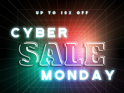 CYBER MONDAY促销海报