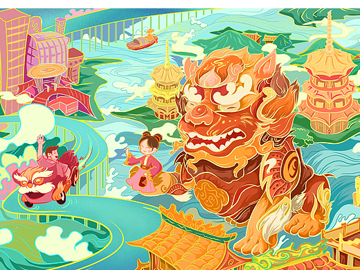 泉州长卷文创设计