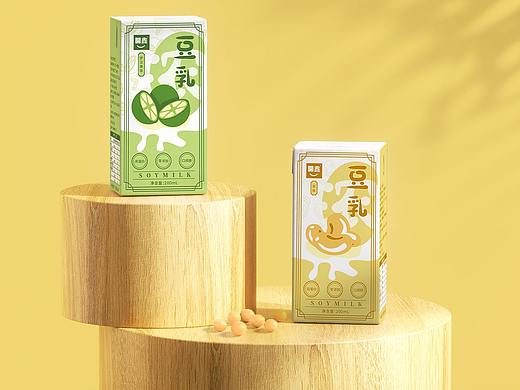 開鑫浓豆乳包装设计