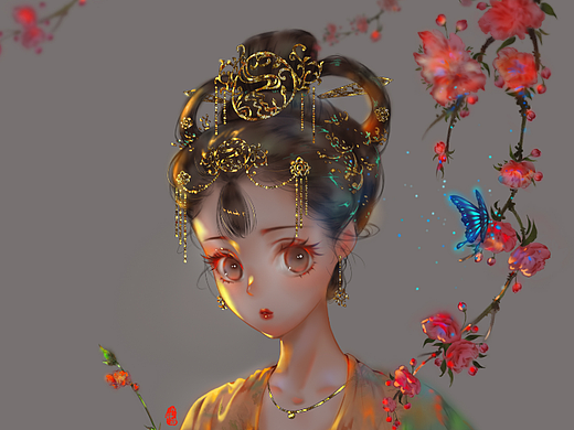 发现一只蝴蝶！（个人主页-ZNjQ4OTA2NDA=） - 创作习作 - 站酷设计师N琳玥原创素材 - 站酷ZCOOL