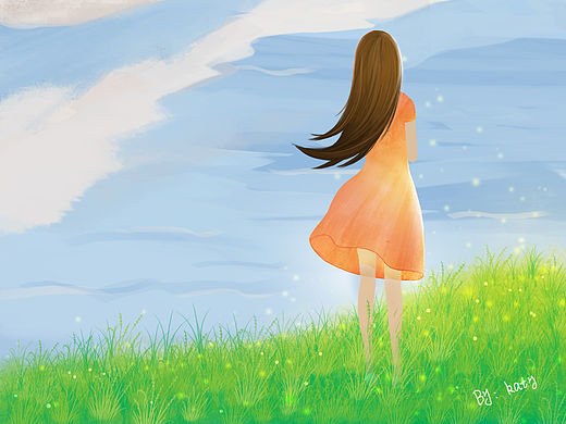 插画两三张