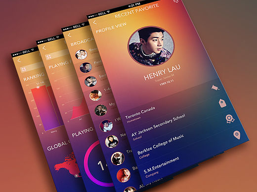 我也来模仿--APP排版