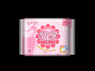 上海意格包装项目：含羞草卫生巾包装设计