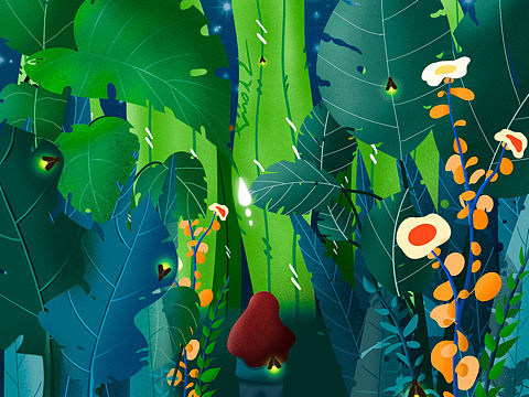 「误入大人国」（个人主页-ZNTA3NjE1MjA=） - 商业插画 - 站酷设计师zizivvyy原创素材 - 站酷ZCOOL