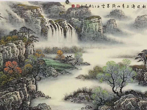 职业画家赵书茂