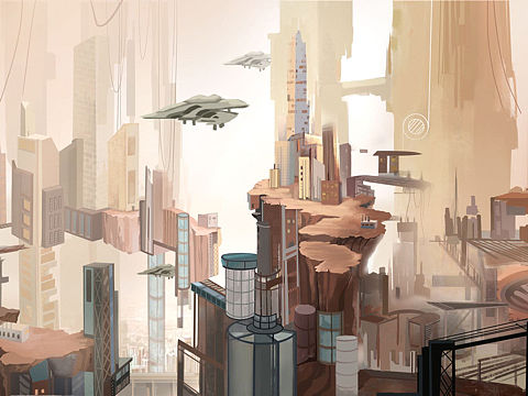 废土城市（个人主页-ZNTg0Nzg1NTI=） - 概念设定 - 站酷设计师微子上帝原创素材 - 站酷ZCOOL