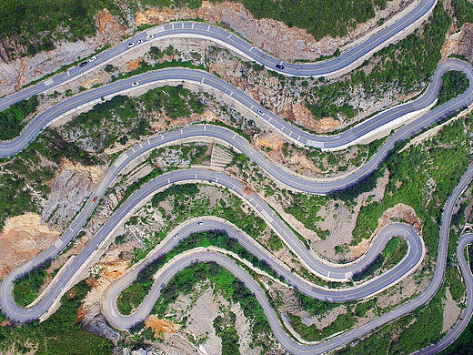 用上帝之眼看世界-色觉航拍