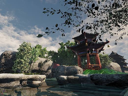 游戏地图场景建模