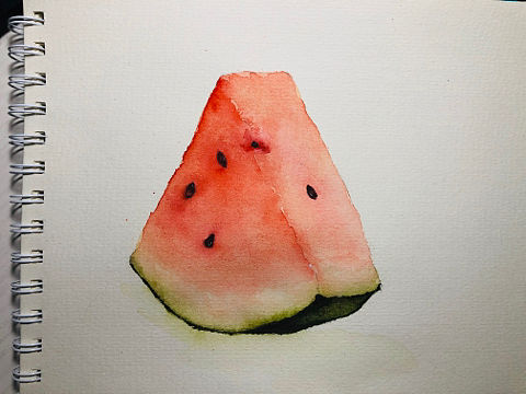夏天吃瓜咯！~