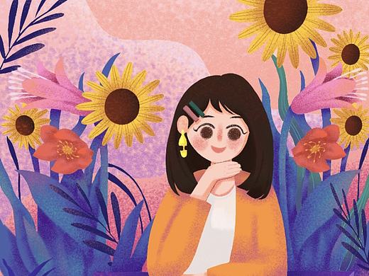 插画（个人主页-ZNDU5NDI2MDA=） - 创作习作 - 站酷设计师雨山雪儿原创素材 - 站酷ZCOOL