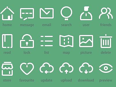 50个功能图标