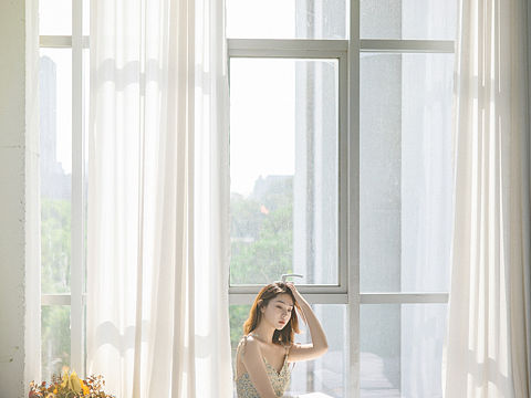 室内自然光写真